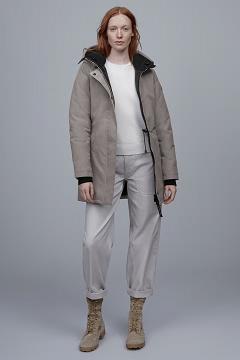 Chamarras Canada Goose Mujer Outlet - Victoria Abrigos Grises UF9360814